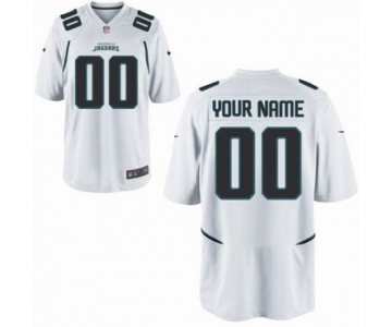 Nike nfl jerseys Jacksonville Jaguars Customized Game White Jersey