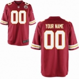 Nike nfl jerseys Kansas City Chiefs Customized Game red Jersey