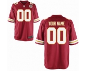 Nike nfl jerseys Kansas City Chiefs Customized Game red Jersey