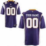 Nike nfl jerseys Minnesota Vikings Customized Game purple Jersey