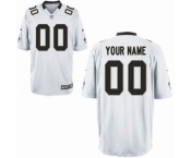 Nike nfl jerseys New Orleans Saints Customized Game White Jersey