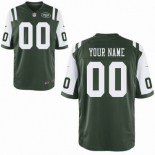 Nike nfl jerseys New York Jets Customized Game green Jersey