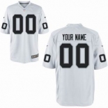 Nike nfl jerseys Oakland Raiders Customized Game White Jersey