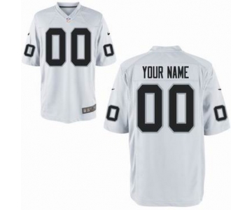 Nike nfl jerseys Oakland Raiders Customized Game White Jersey