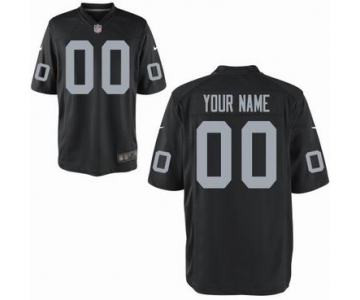 Nike nfl jerseys Oakland Raiders Customized Game black Jersey