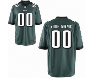 Nike nfl jerseys Philadelphia Eagles Customized Game green Jersey