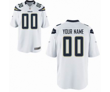 Nike nfl jerseys San Diego Chargers Customized Game White Jersey