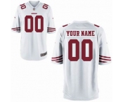 Nike nfl jerseys San Francisco 49ers Customized Game White Jersey