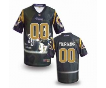 Nike nfl jerseys St. Louis Rams Customized camo-7[game]