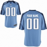 Nike nfl jerseys Tennessee Titans Customized Game blue Jersey