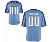 Nike nfl jerseys Tennessee Titans Customized Game blue Jersey