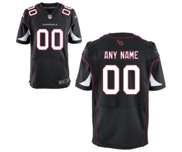 Men Nike Nfl Jerseys Arizona Cardinals Customized Elite Black Jersey