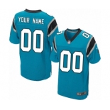 Men Nike Nfl Jerseys Carolina Panthers Customized Elite Blue Jersey