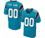 Men Nike Nfl Jerseys Carolina Panthers Customized Elite Blue Jersey