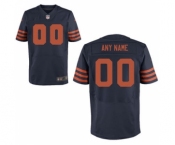 Men Nike Nfl Jerseys Chicago Bears Customized Elite Alternate Blue Jersey