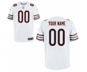 Men Nike Nfl Jerseys Chicago Bears Customized Elite White Jersey