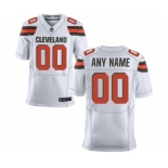 Men Nike Nfl Jerseys Cleveland Browns Customized Elite White Jersey