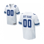 Men Nike Nfl Jerseys Dallas Cowboys Customized Elite White Jersey