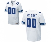 Men Nike Nfl Jerseys Dallas Cowboys Customized Elite White Jersey