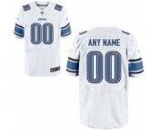 Men Nike Nfl Jerseys Detroit Lions Customized Elite White Jersey