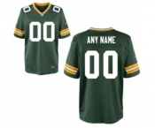 Men Nike Nfl Jerseys Green Bay Packers Customized Elite Green Jersey