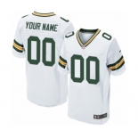 Men Nike Nfl Jerseys Green Bay Packers Customized Elite White Jersey