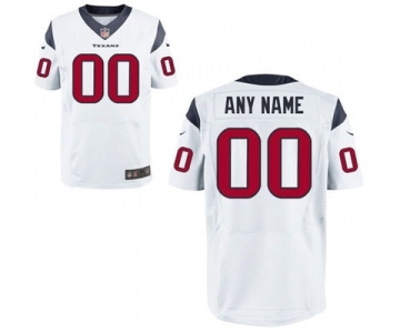 Men Nike Nfl Jerseys Houston Texans Customized Elite White Jersey