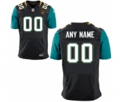 Men Nike Nfl Jerseys Jacksonville Jaguars Customized Elite Black Jersey