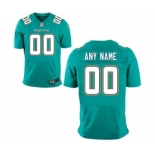 Men Nike Nfl Jerseys Miami Dolphins Customized Elite Green Jersey