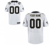 Men Nike Nfl Jerseys New Orleans Saints Customized Elite White Jersey