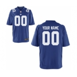 Men Nike Nfl Jerseys New York Giants Customized Elite Blue Jersey