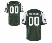 Men Nike Nfl Jerseys New York Jets Customized Elite Green Jersey