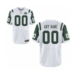 Men Nike Nfl Jerseys New York Jets Customized Elite White Jersey