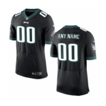 Men Nike Nfl Jerseys Philadelphia Eagles Customized Elite Black Jersey