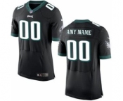 Men Nike Nfl Jerseys Philadelphia Eagles Customized Elite Black Jersey