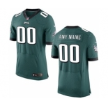 Men Nike Nfl Jerseys Philadelphia Eagles Customized Elite Green Jersey