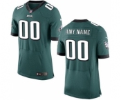 Men Nike Nfl Jerseys Philadelphia Eagles Customized Elite Green Jersey