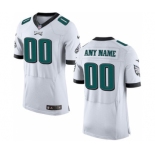 Men Nike Nfl Jerseys Philadelphia Eagles Customized Elite White Jersey