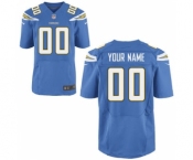 Men Nike Nfl Jerseys San Diego Chargers Customized Elite Lt.Blue Jersey