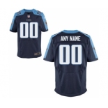 Men Nike Nfl Jerseys Tennessee Titans Customized Elite Blue Jersey