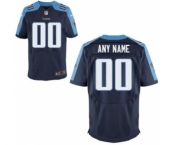 Men Nike Nfl Jerseys Tennessee Titans Customized Elite Blue Jersey