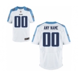 Men Nike Nfl Jerseys Tennessee Titans Customized Elite White Jersey