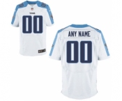 Men Nike Nfl Jerseys Tennessee Titans Customized Elite White Jersey