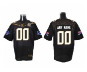 Nike Buffalo Bills Customized Black 2016 Pro Bowl Men's Stitched Jerseys[Elite]