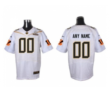 Nike Cincinnati Bengals Customized white 2016 Pro Bowl Men's Stitched Jerseys(Elite)