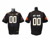 Nike Cleveland Browns Customized Black 2016 Pro Bowl Men's Stitched Jerseys[Elite]