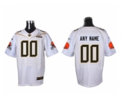 Nike Cleveland Browns Customized white 2016 Pro Bowl Men's Stitched Jerseys(Elite)