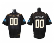 Nike Detroit Lions Customized Black 2016 Pro Bowl Men's Stitched Jerseys[Elite]