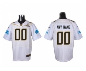 Nike Detroit Lions Customized white 2016 Pro Bowl Men's Stitched Jerseys[Elite]