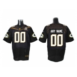 Nike Green Bay Packers Customized Black 2016 Pro Bowl Men's Stitched Jerseys[Elite]